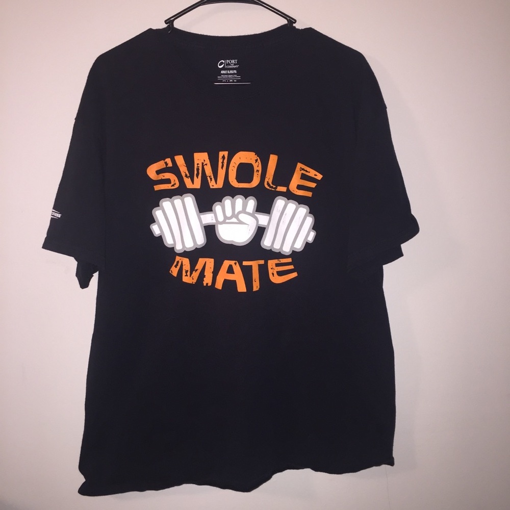 Swole mate t shirt XL